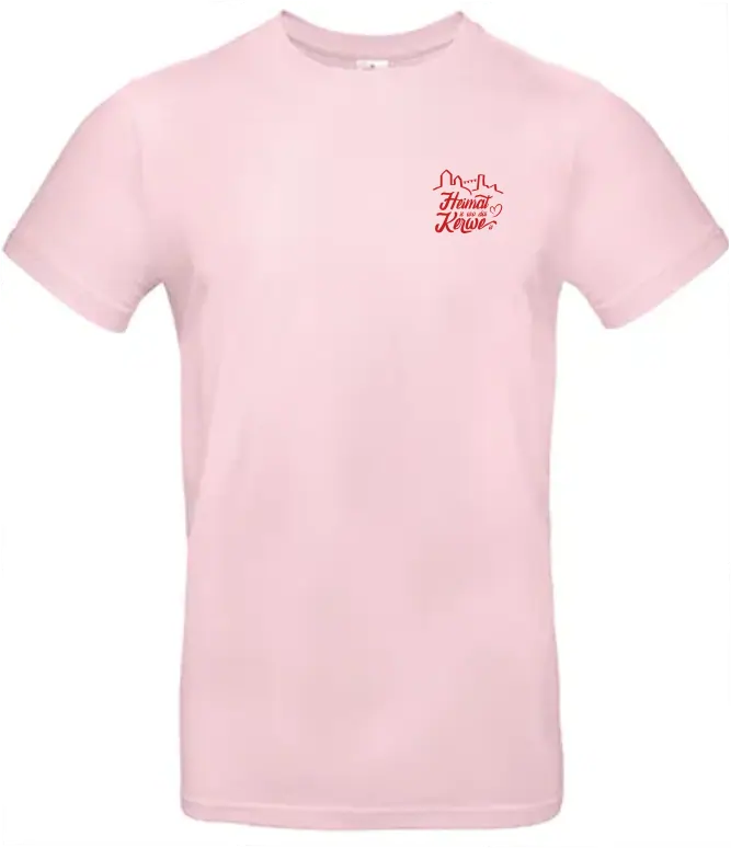 Kerwe Weinheim 2025 T-Shirt Herren, Druckfarbe Rot
